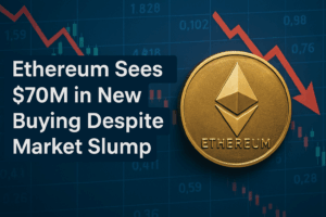 Ethereum Sees $70M in New Buying Despite Market Slump — What It Means for ETH