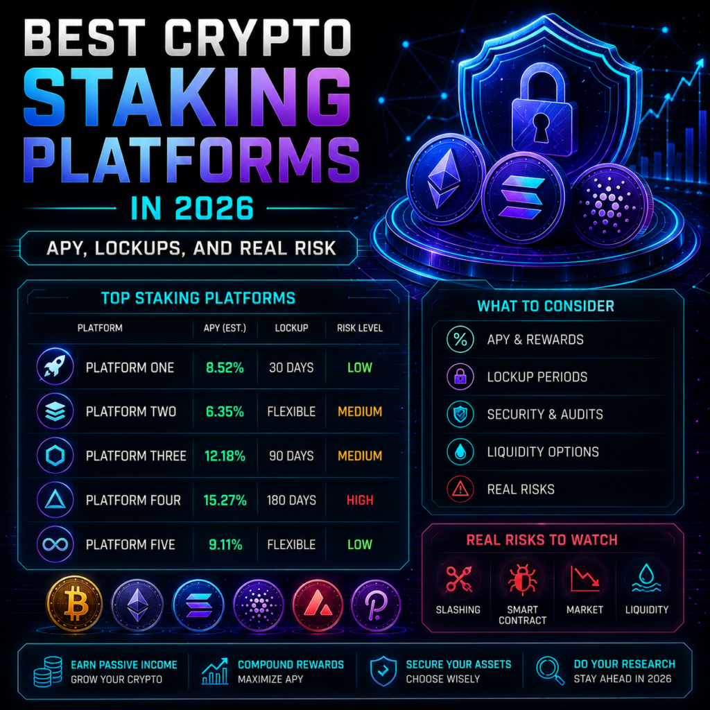 best crypto staking platforms